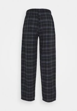 Pier One Pantalón De Pijama - Black/Blue -Pier One 0a71a37f4ee7442ba62f64c417bbbca4