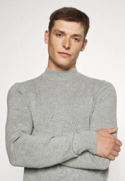 Pier One Jersey De Punto - Mottled Light Grey -Pier One 10a415f22211484ca8177bd8549075de