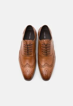 Pier One Leather - Zapatos Con Cordones - Cognac -Pier One 15f1d142a8814a208bbc0e7f2bb30aed