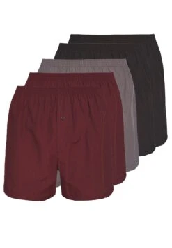 Pier One 5 Pack - Boxer - Black/Grey/Red -Pier One 17f05fc9e0fb466794291a459151f1b7
