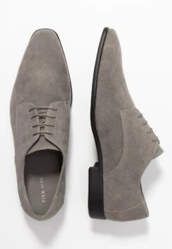 Pier One Zapatos Con Cordones - Grey -Pier One 2254045844ce450fb722fee451b3eb36
