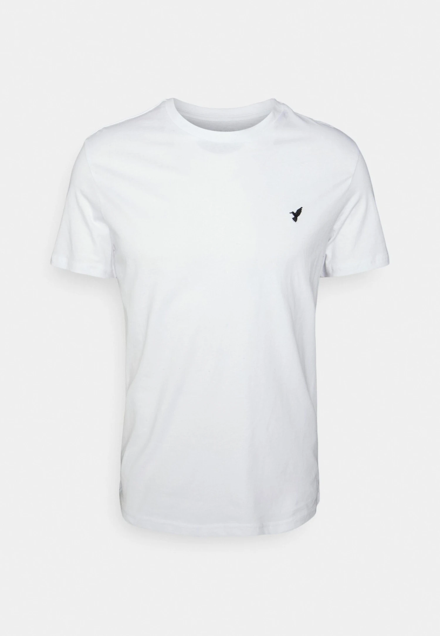 Pier One Birdie - Camiseta Básica - White/Off-White/Green 3 Pier One Birdie - Camiseta Básica - White/Off-White/Green - Imagen 3