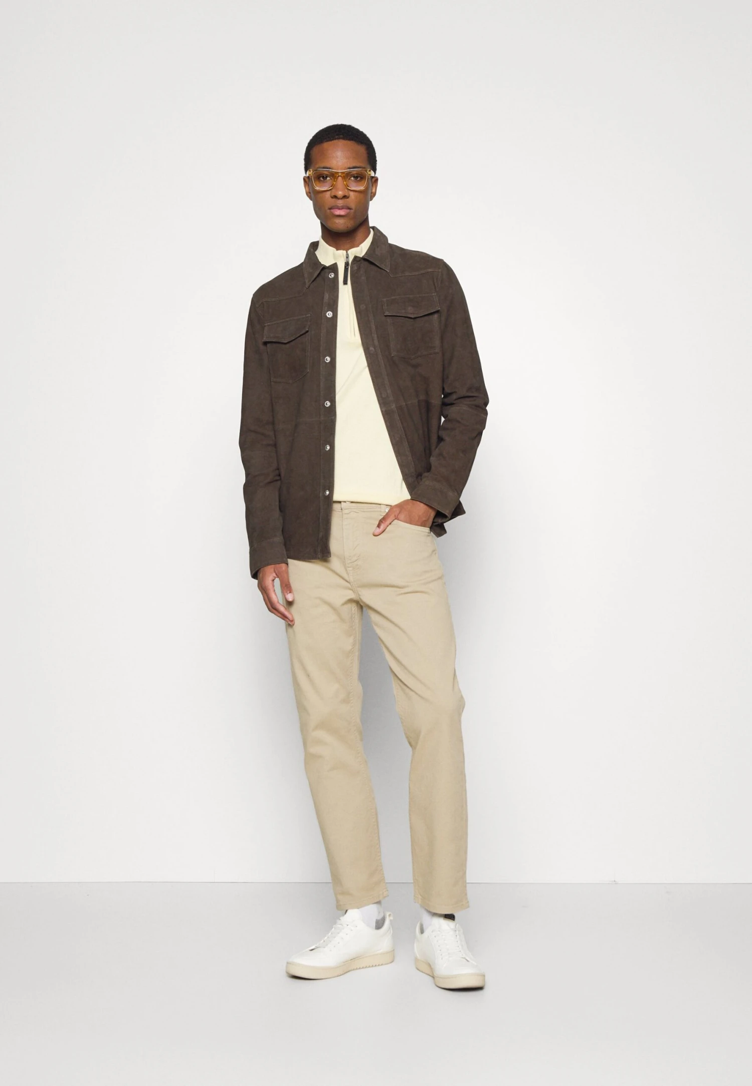 Pier One Vaqueros Slim Fit - Beige 2 Pier One Vaqueros Slim Fit - Beige - Imagen 2