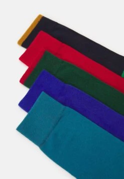Pier One 5 Pack - Calcetines - Green/Red -Pier One 43d53686e0e948e2b26af8fae23fb2c4