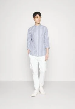 Pier One Muscle Fit Stand- Camisa - Blue -Pier One 491d2a77a8dc41c49d54cf346612f09d