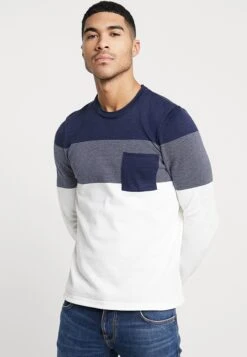 Pier One Jersey De Punto - Dark Blue