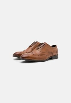 Pier One Leather - Zapatos Con Cordones - Cognac -Pier One 4c9469cf432a46d98ecb056615505624