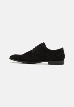 Pier One Leather - Zapatos Con Cordones - Black