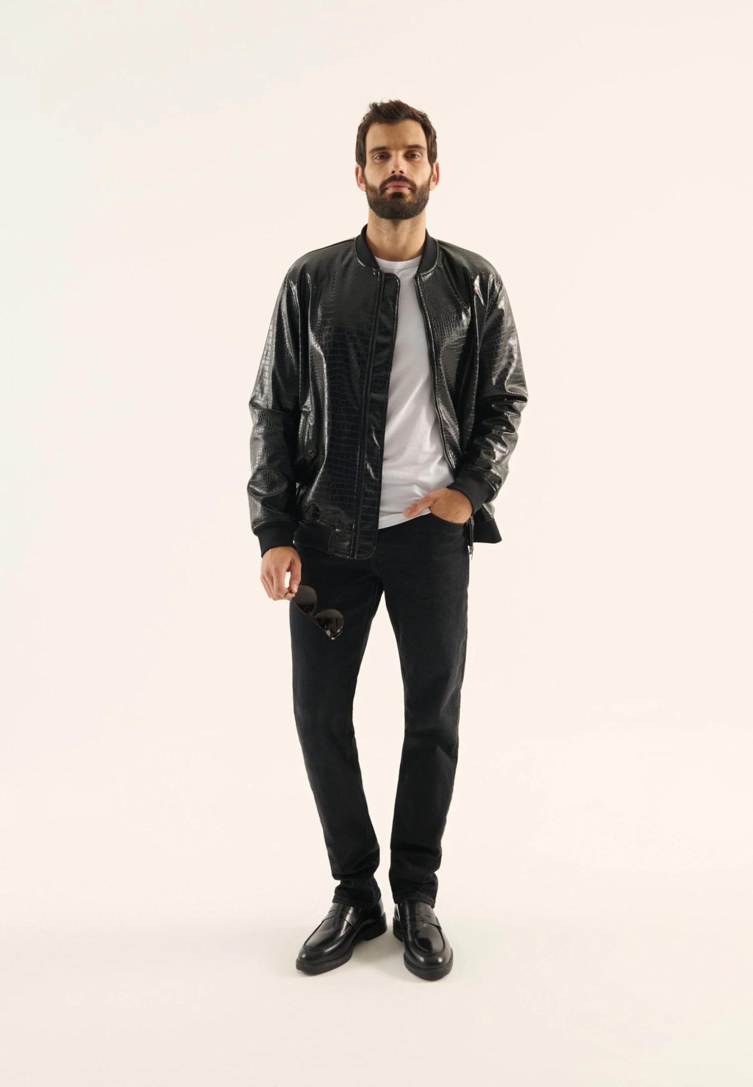 Pier One Chaquetas Bomber - Black 2 Pier One Chaquetas Bomber - Black - Imagen 2