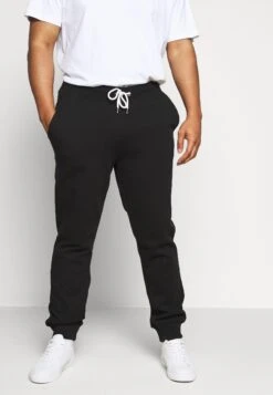 Pier One 2 Pack - Pantalones Deportivos - Black/Mottled Light Grey -Pier One 5c2dbd20824c4b5f9120c22614cee097