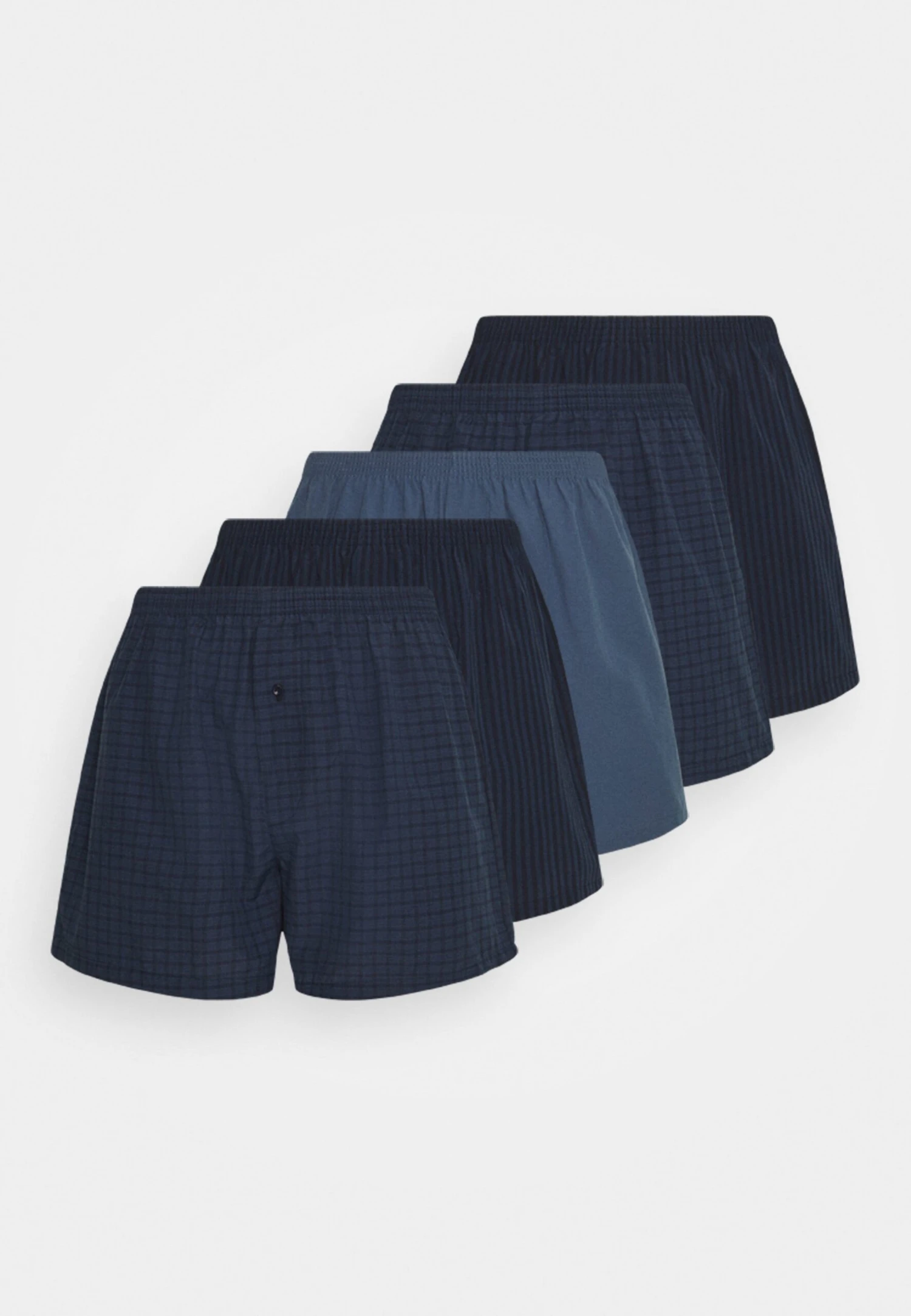 Pier One 5 Pack - Boxer - Dark Blue/Blue 6 Pier One 5 Pack - Boxer - Dark Blue/Blue - Imagen 6