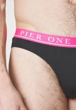Pier One Branded Waistband Briefs 3 Pack - Braguitas - Black 11 Pier One Branded Waistband Briefs 3 Pack - Braguitas - Black -Pier One 5e810e5c70554e669daddd4114c5752f