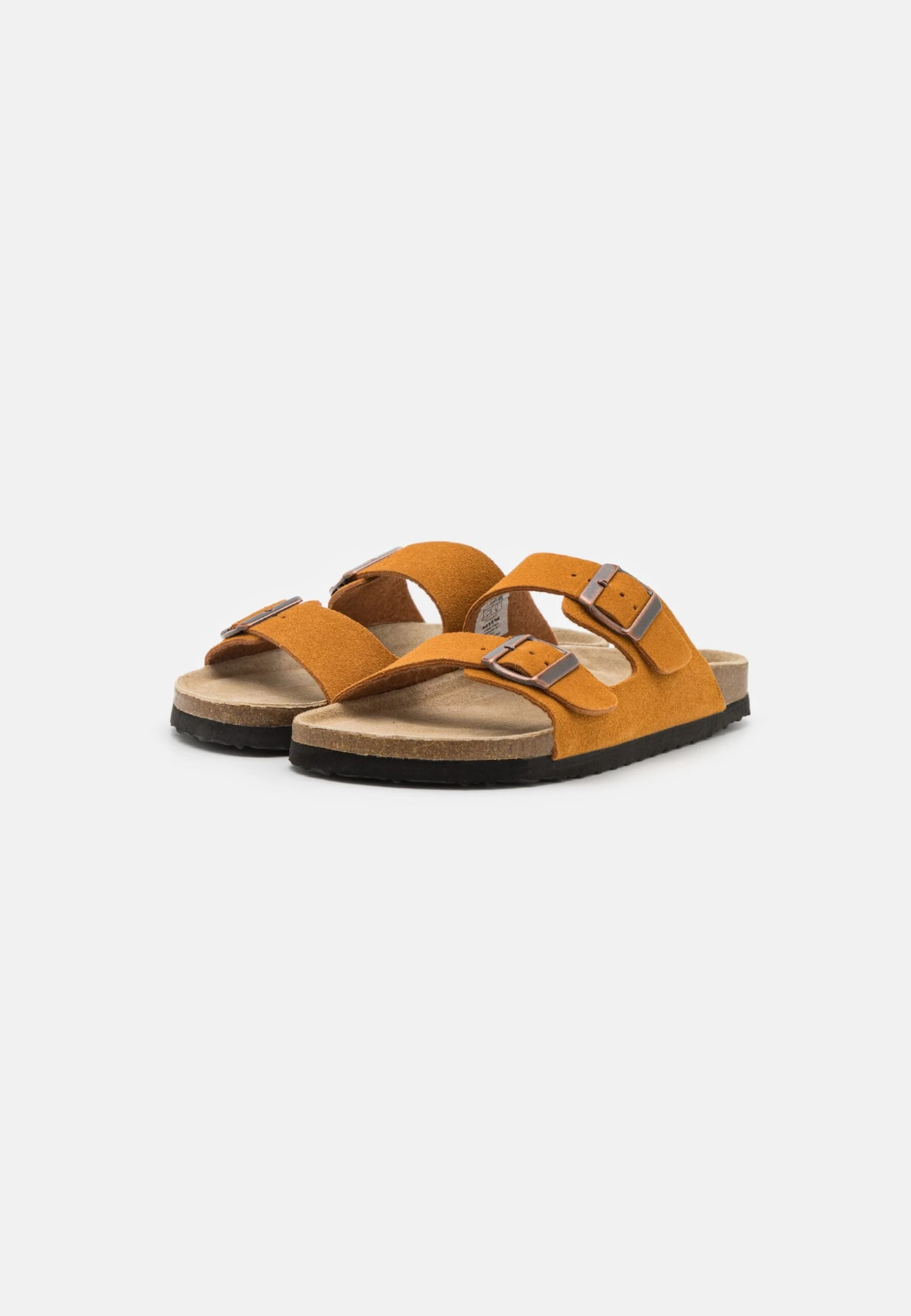 Pier One Leather Unisex - Pantuflas - Cognac 2 Pier One Leather Unisex - Pantuflas - Cognac - Imagen 2