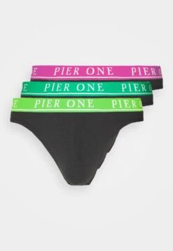 Pier One Branded Waistband Briefs 3 Pack - Braguitas - Black 10 Pier One Branded Waistband Briefs 3 Pack - Braguitas - Black -Pier One 68332279d8a640caac60267b6cd7c785