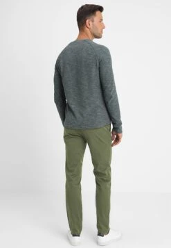 Pier One Pantalones Chinos - Dark Green -Pier One 68ea94008079472785ad83ae6cb4e18a