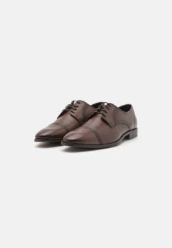 Pier One Leather - Zapatos Con Cordones - Brown -Pier One 6aa2d12492314ba8b5a614c1f70950f2