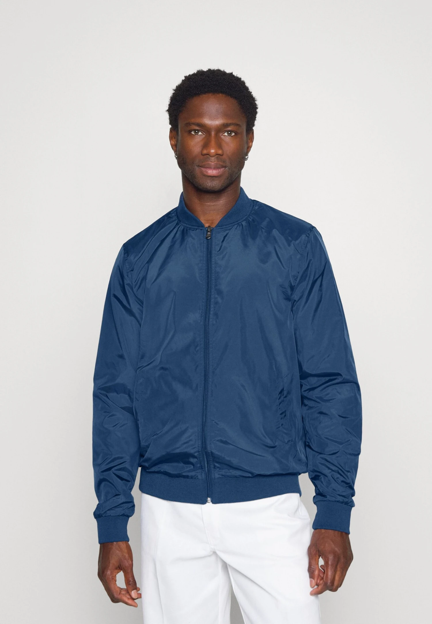 Pier One Chaquetas Bomber -Dark Blue 1 Pier One Chaquetas Bomber -Dark Blue