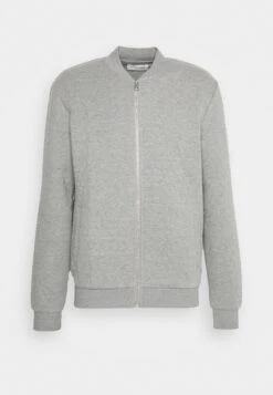 Pier One Sudadera Con Cremallera - Mottled Grey -Pier One 7858119371ca44ddaa7105bcccbdbf59