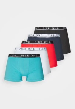 Pier One 5 Pack - Culotte - Blue/Light Blue/Red -Pier One 7c01d00335ba4b51909890baa6a9a166
