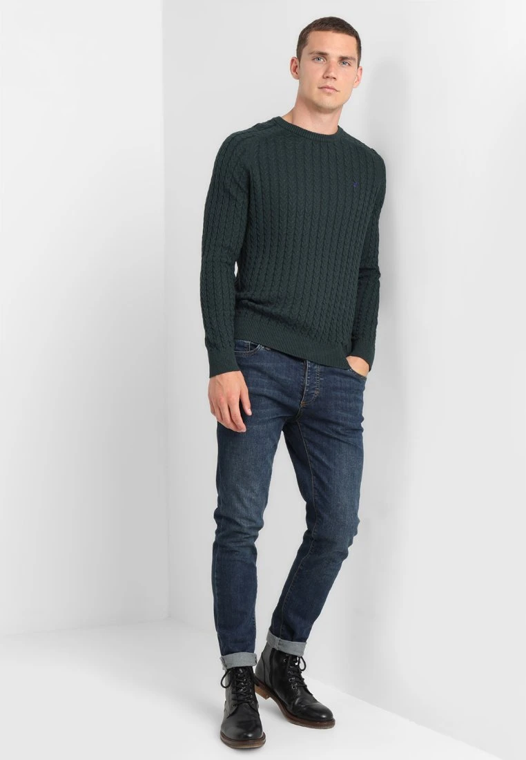 Pier One Jersey De Punto - Mottled Dark Green 2 Pier One Jersey De Punto - Mottled Dark Green - Imagen 2