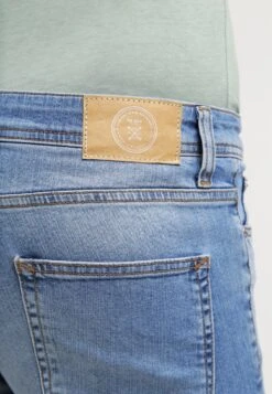 Pier One Vaqueros Slim Fit - Light Blue Denim -Pier One 86616cf9595a4cd4a68ac3c4756a4ad3
