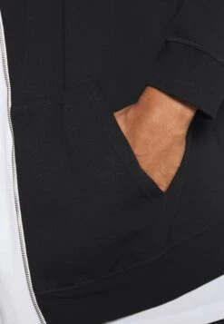 Pier One Sudadera Con Cremallera - Black -Pier One 935b79fd2edc4cefba647fe813f0d56f