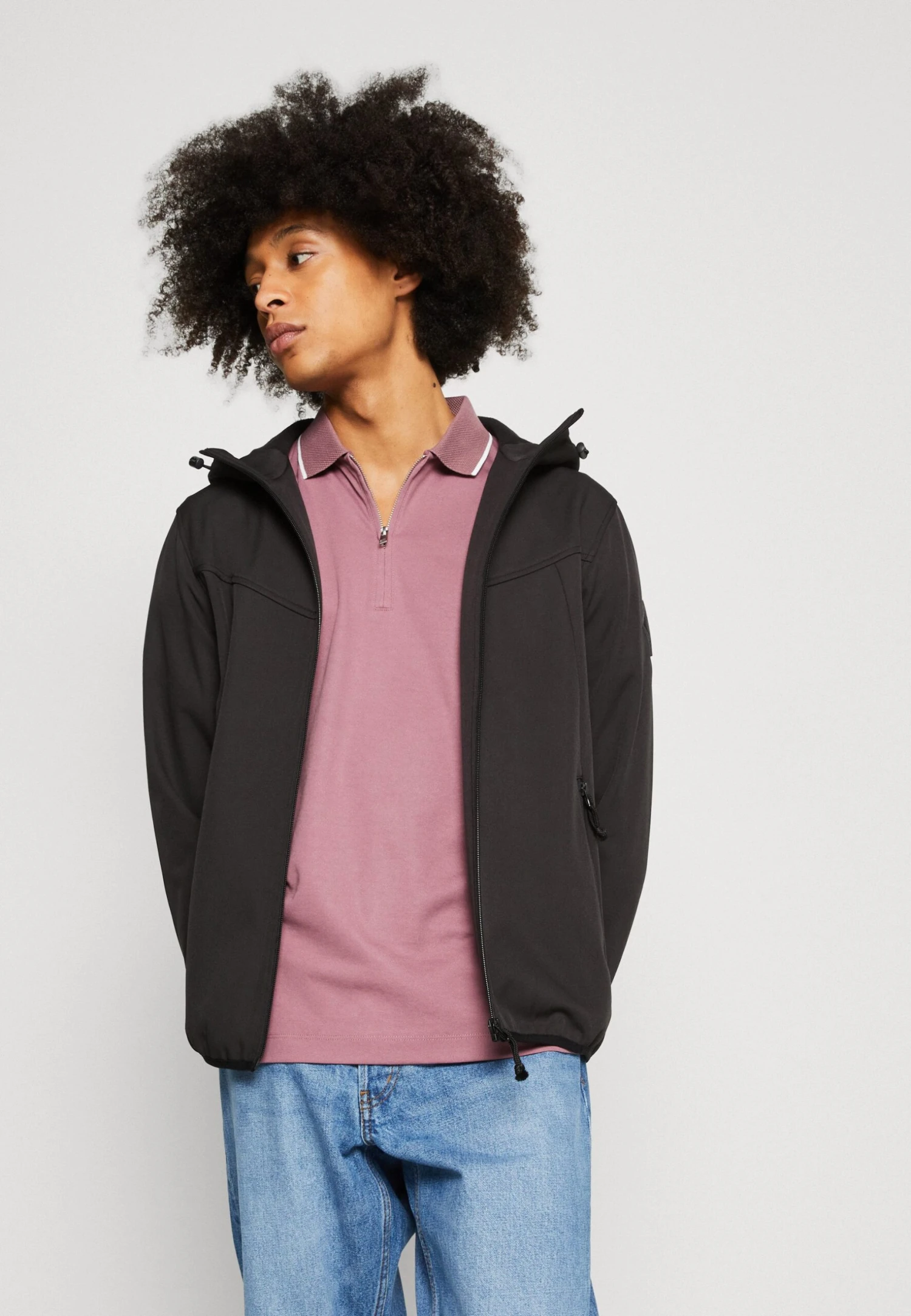 Pier One Impermeable - Black 4 Pier One Impermeable - Black - Imagen 4