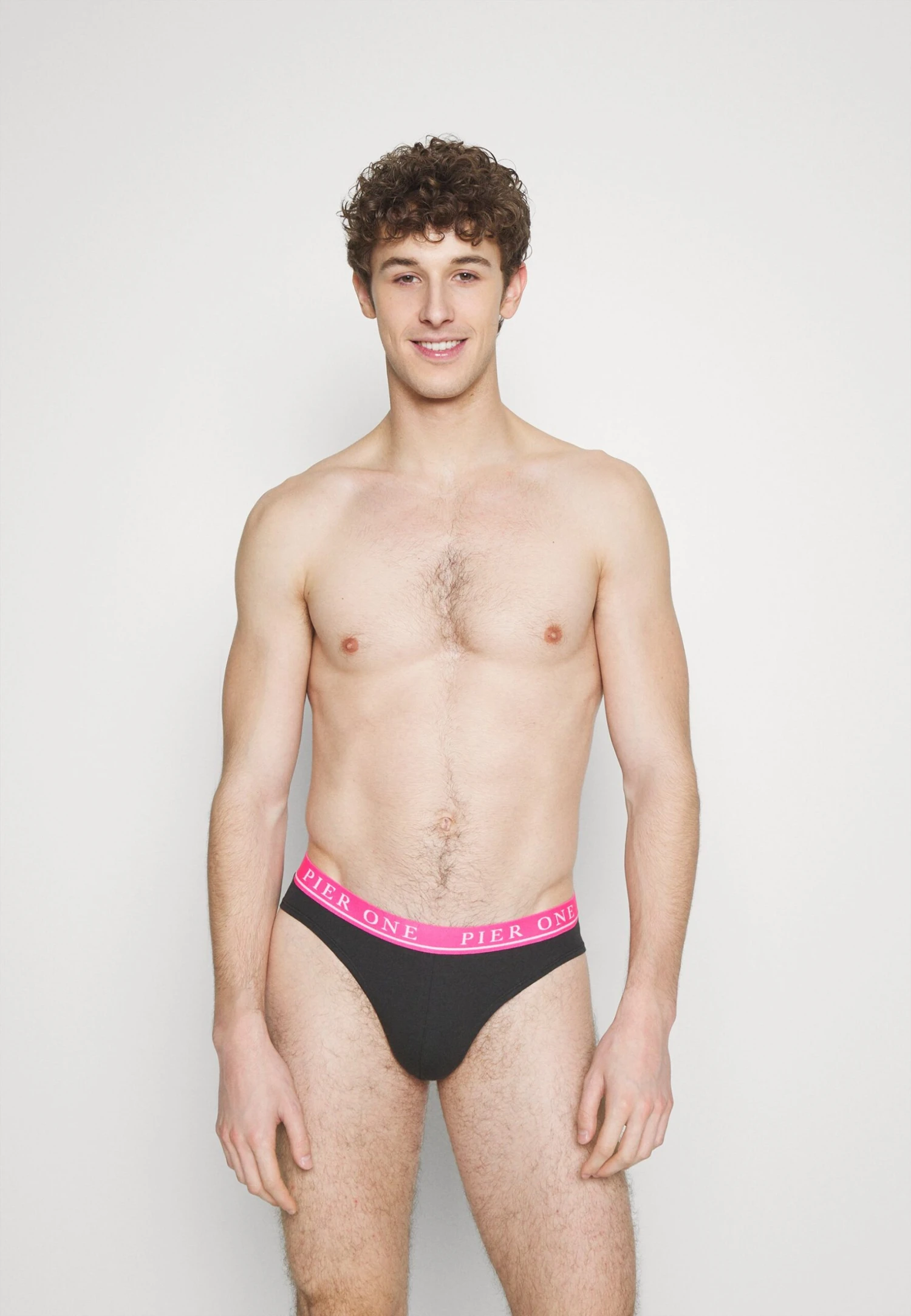 Pier One Branded Waistband Briefs 3 Pack - Braguitas - Black 1 Pier One Branded Waistband Briefs 3 Pack - Braguitas - Black