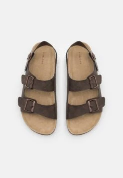 Pier One Unisex - Sandalias - Dark Brown 9 Pier One Unisex - Sandalias - Dark Brown -Pier One a689817c07e34f47aa63a98de89f094a