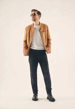 Pier One Chaqueta De Cuero Sintético - Cognac -Pier One a98c01999bfe482badaf2daed58e2347