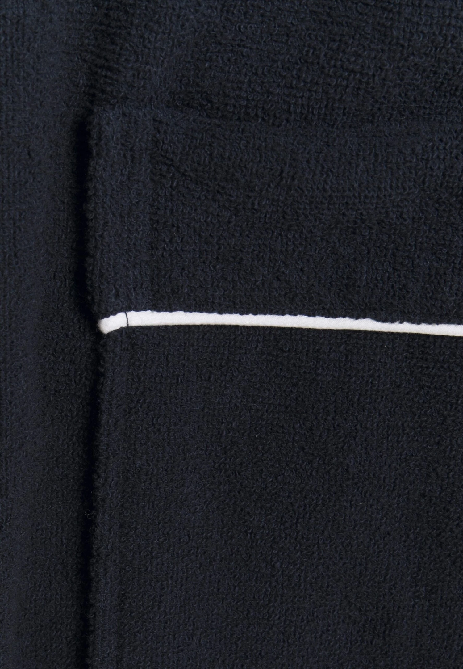 Pier One Albornoz - Dark Blue/White 3 Pier One Albornoz - Dark Blue/White - Imagen 3