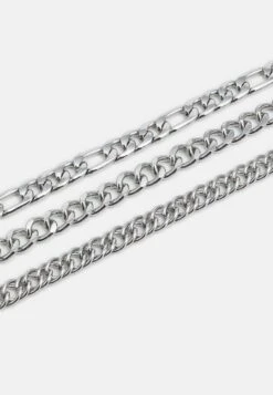 Pier One 3 Pack - Pulsera - Silver-Coloured -Pier One b2508ed0d7d14a1f9cbefd2ad690ad7b