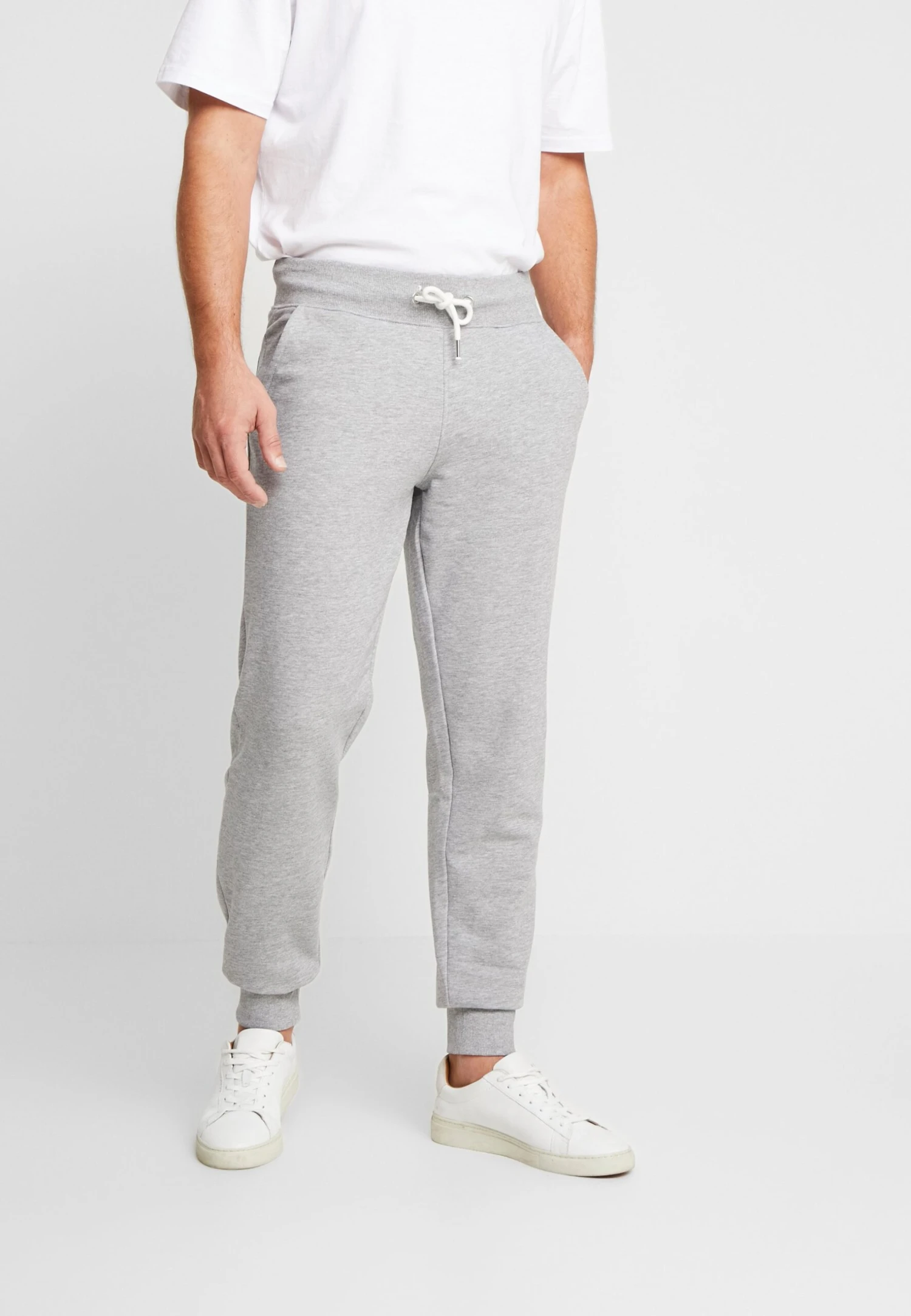 Pier One Pantalones Deportivos - Mottled Light Grey 1 Pier One Pantalones Deportivos - Mottled Light Grey