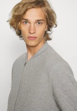 Pier One Sudadera Con Cremallera - Mottled Grey -Pier One d37fa38d4b144a75a78bd49ddd38bf86