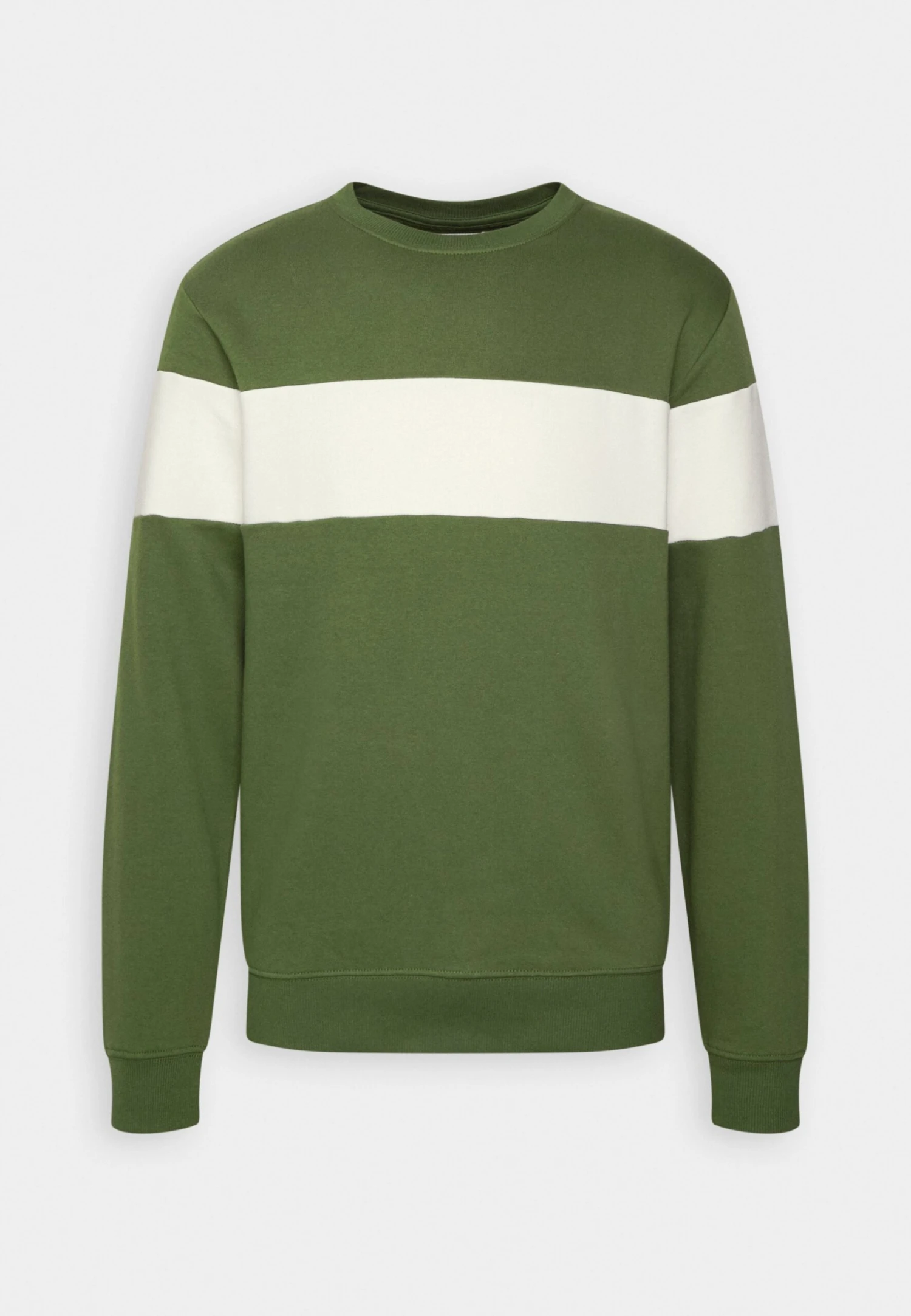 Pier One Sudadera - Khaki/Off-White 4 Pier One Sudadera - Khaki/Off-White - Imagen 4