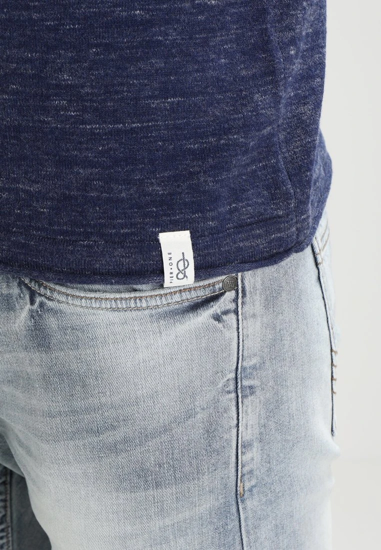 Pier One Jersey De Punto - Mottled Blue 5 Pier One Jersey De Punto - Mottled Blue - Imagen 5