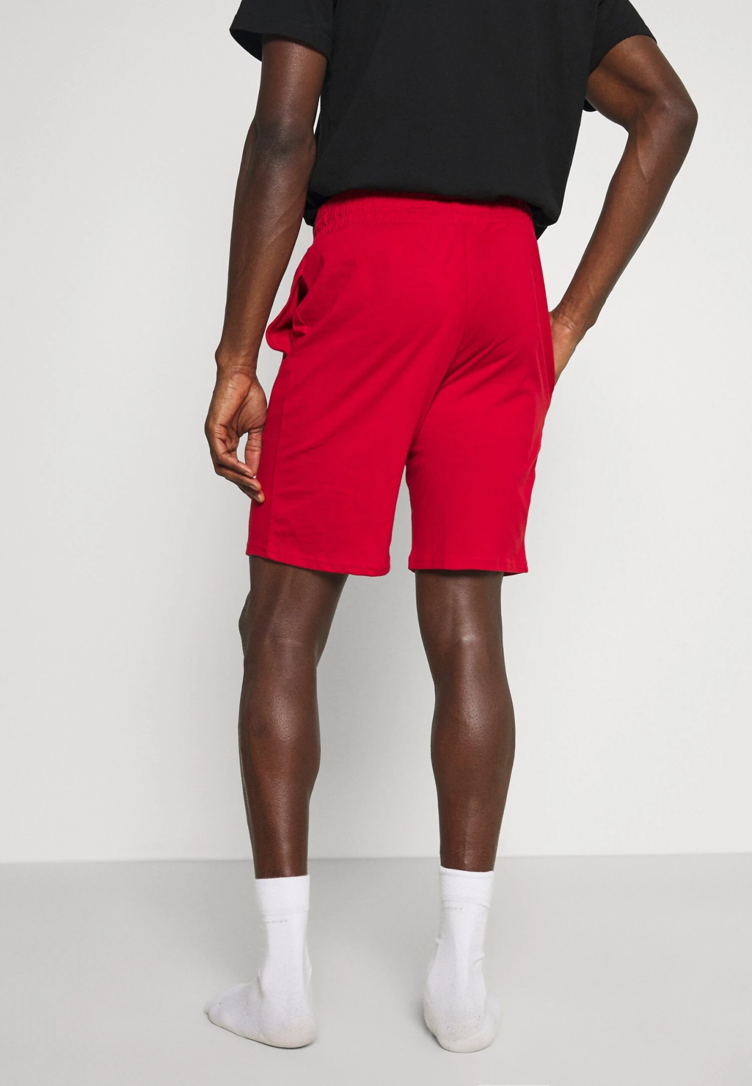 Pier One 3 Pack - Pantalón De Pijama - Black/Mottled Dark Grey/Red 3 Pier One 3 Pack - Pantalón De Pijama - Black/Mottled Dark Grey/Red - Imagen 3