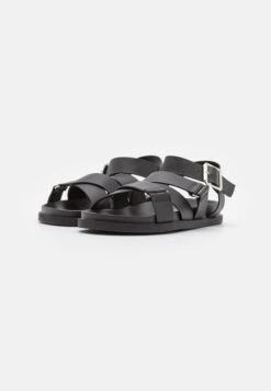 Pier One Unisex - Sandalias - Black -Pier One e2ec43ce6d07479088c528ec91e76fea