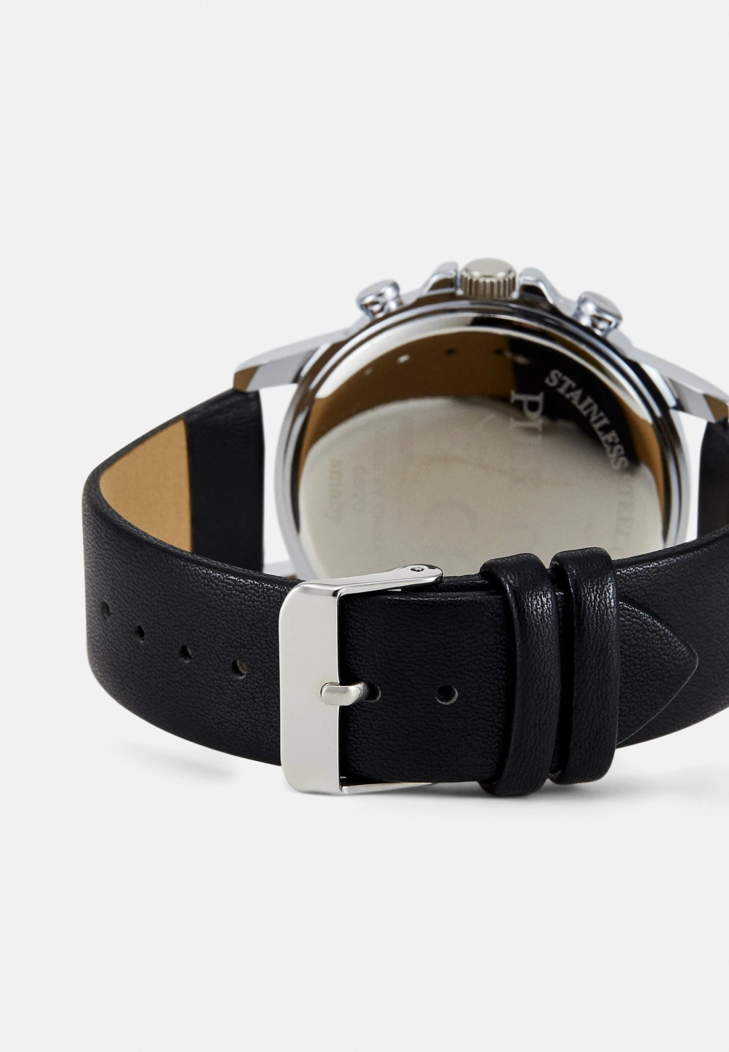 Pier One Reloj - Black/Silver-Coloured 2 Pier One Reloj - Black/Silver-Coloured - Imagen 2