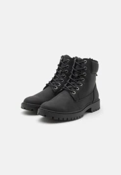 Pier One Unisex - Botines Con Cordones - Black 7 Pier One Unisex - Botines Con Cordones - Black -Pier One eb41d9ac7a4049f8a7e01f6c2b1ca87e