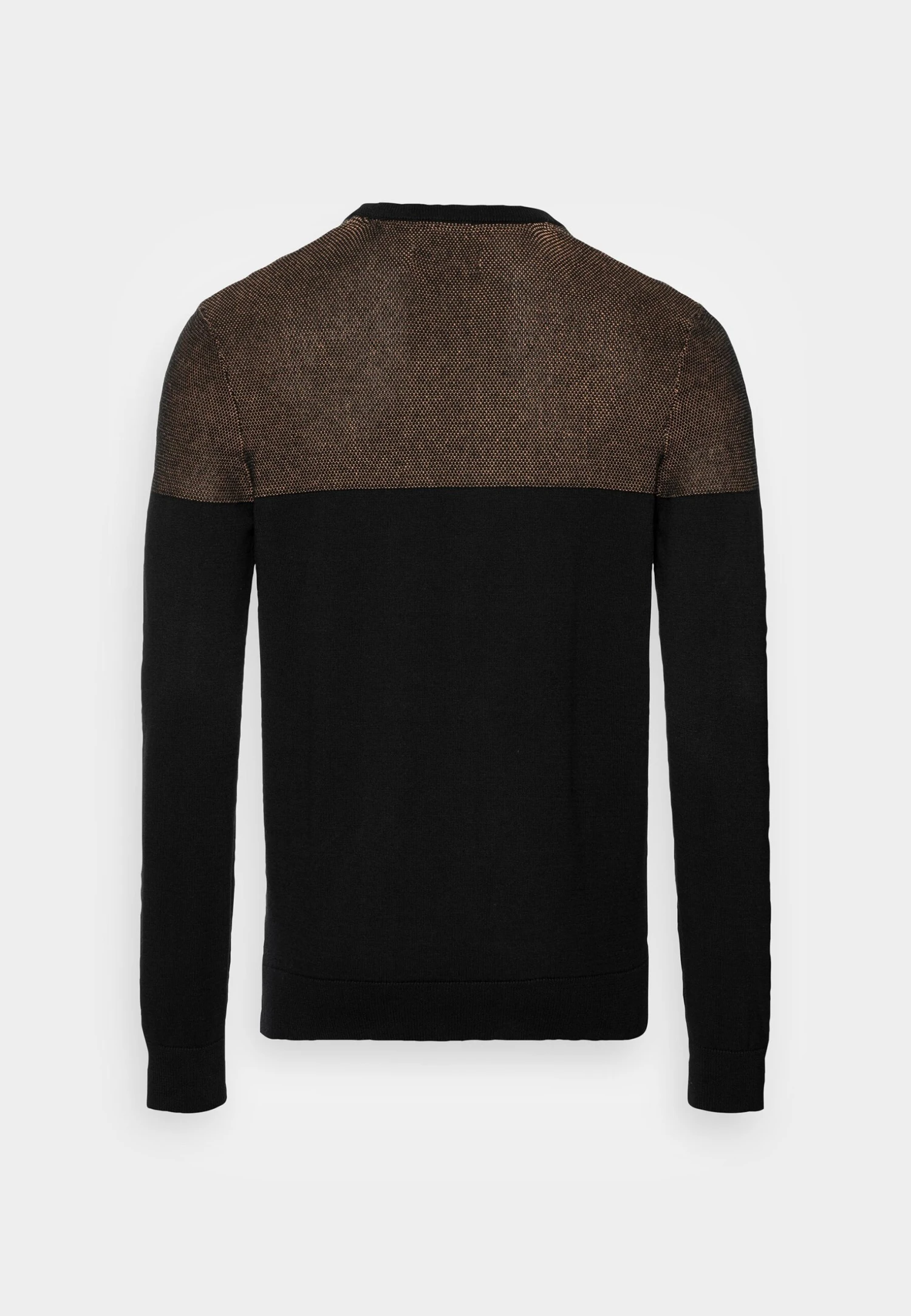 Pier One Jersey De Punto - Black/Brown 2 Pier One Jersey De Punto - Black/Brown - Imagen 2