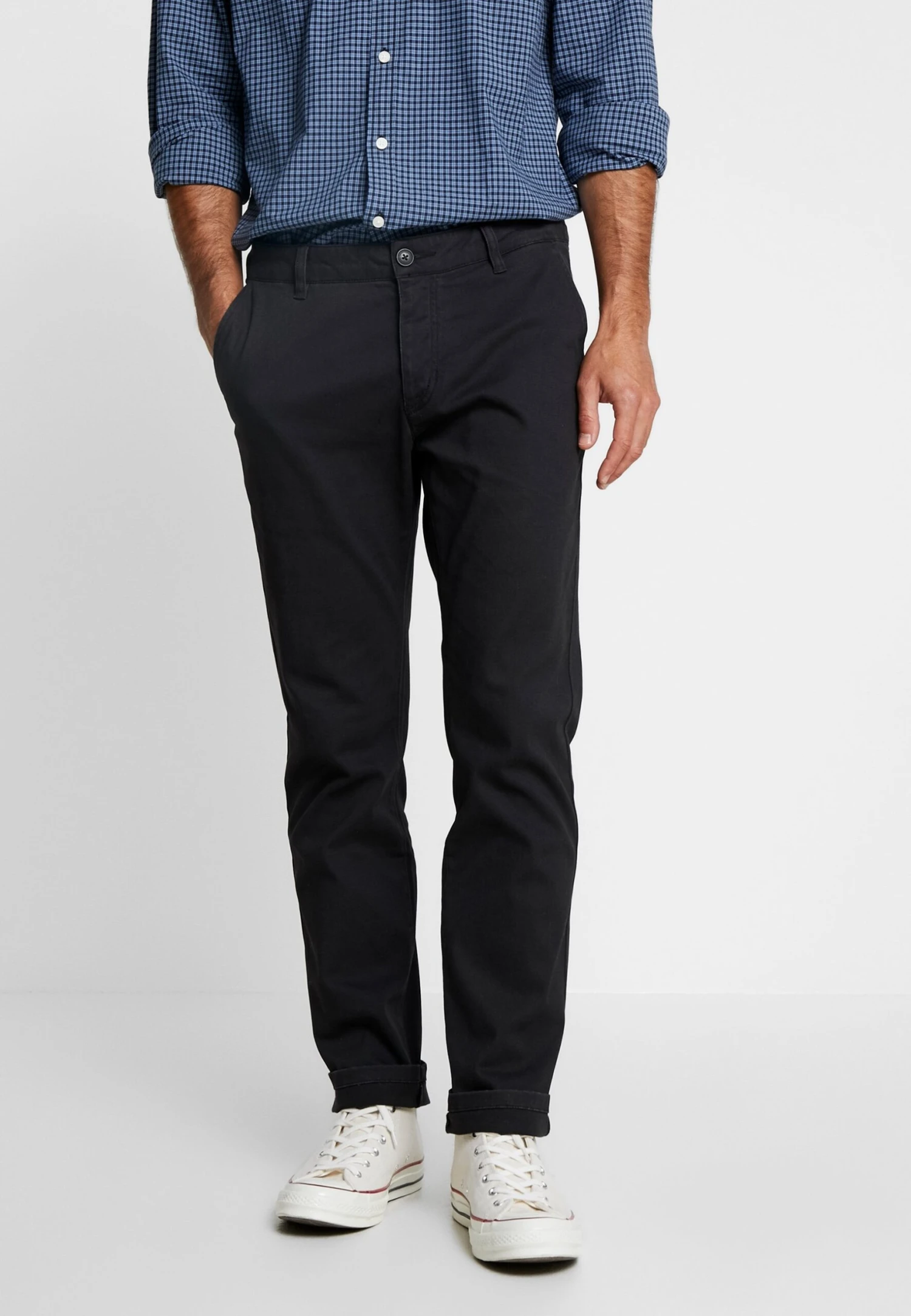Pier One Pantalones Chinos - Black 1 Pier One Pantalones Chinos - Black